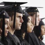 Graduates in Cap and Gown